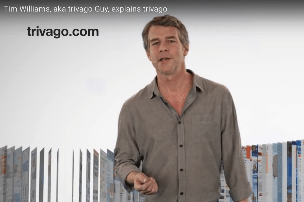 Actor Tim Williams is featured in a TV ad that's a company explainer.