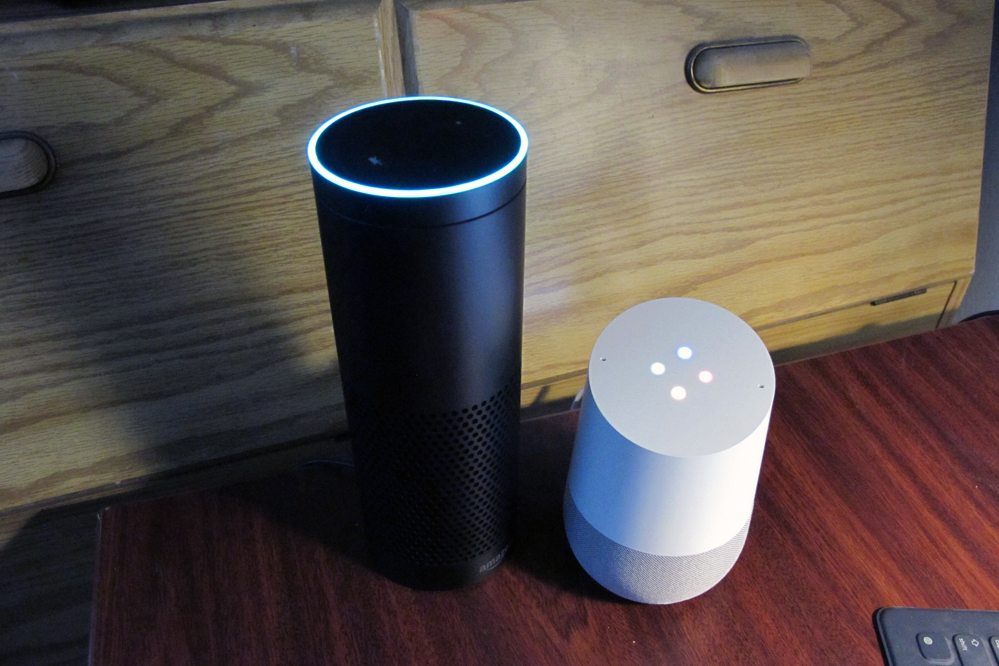 alexa google home