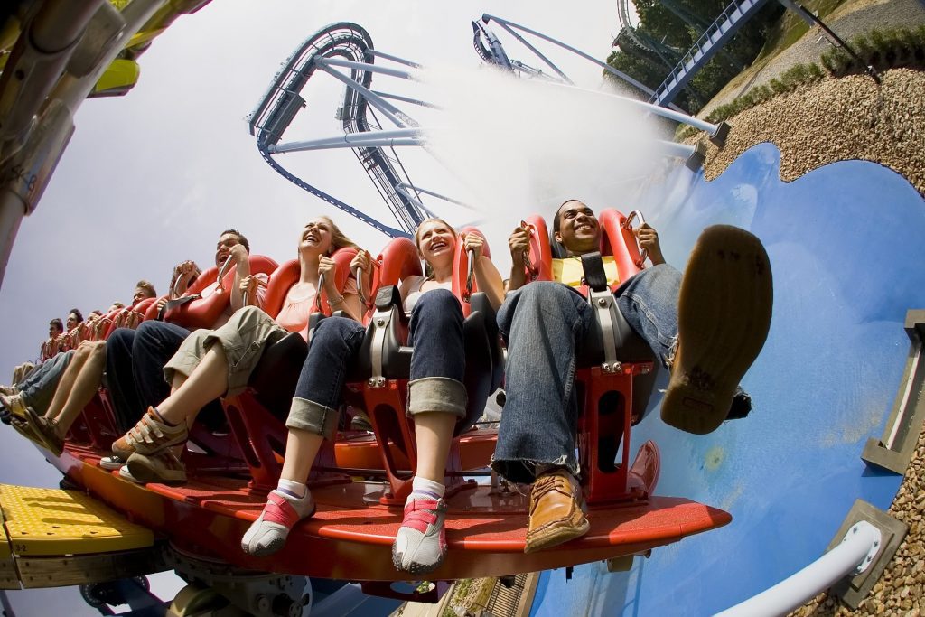 The Griffon rollercoaster at Busch Gardens Williamsburg. Could SeaWorld be interested in the selling the park?