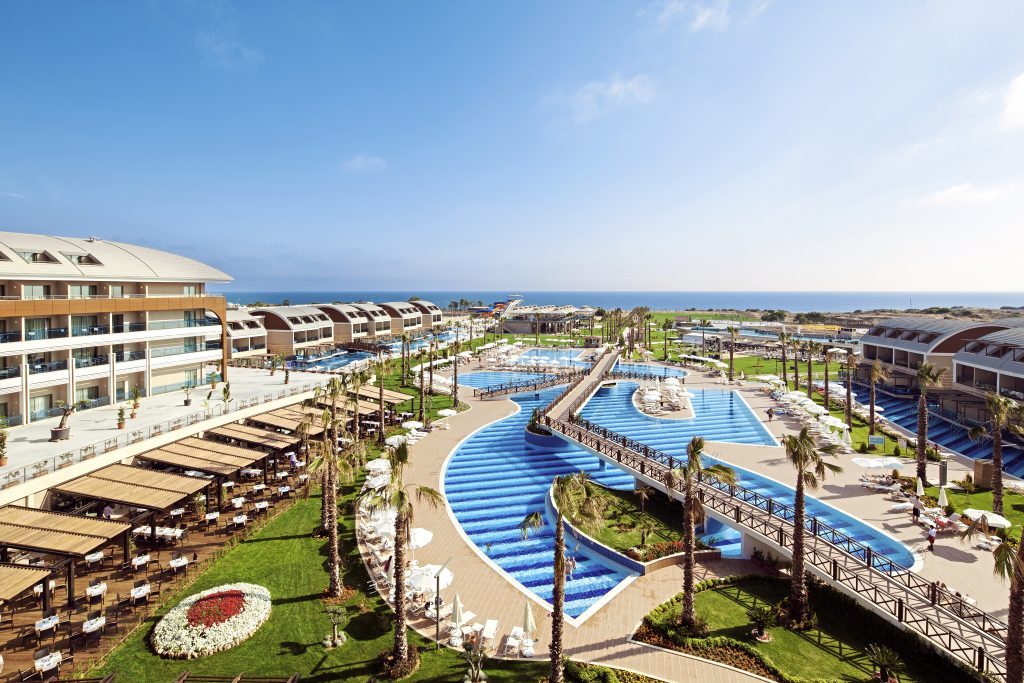 TUI Group's Magic Life Jacaranda resort in the Antalya region of Turkey. The tour operator has seen an upturn in fortunes for the country. 
