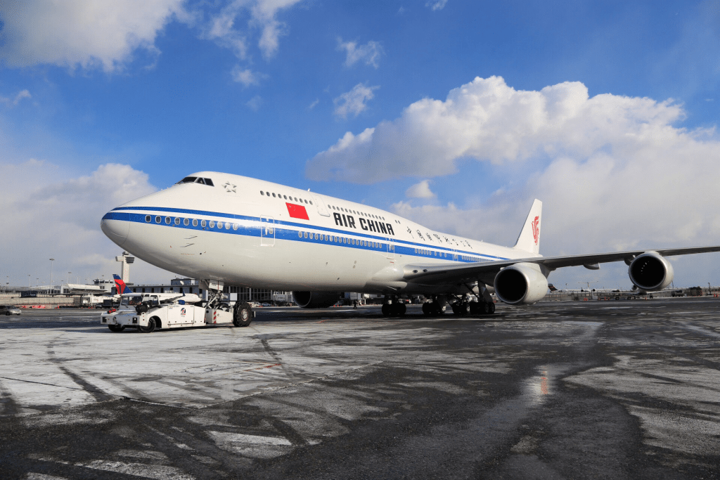 Air China, one of the world's only Boeing 747-8 operators, is having trouble filling seats on some U.S. routes. It suspects fewer Chinese tourists are being granted U.S. visas.