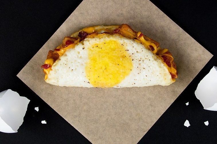 Taco Bell's Naked Egg Taco was literally tailor-made for Instagram. 