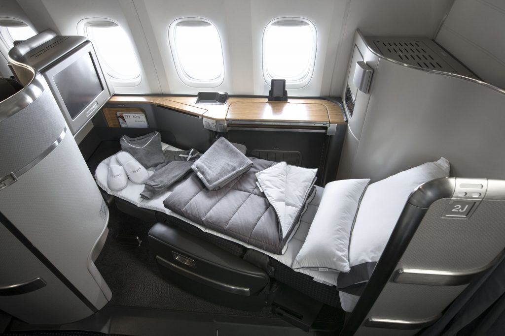 American Airlines last year upgraded to new bedding from Casper. Passengers sometimes take it with them off the plane. 