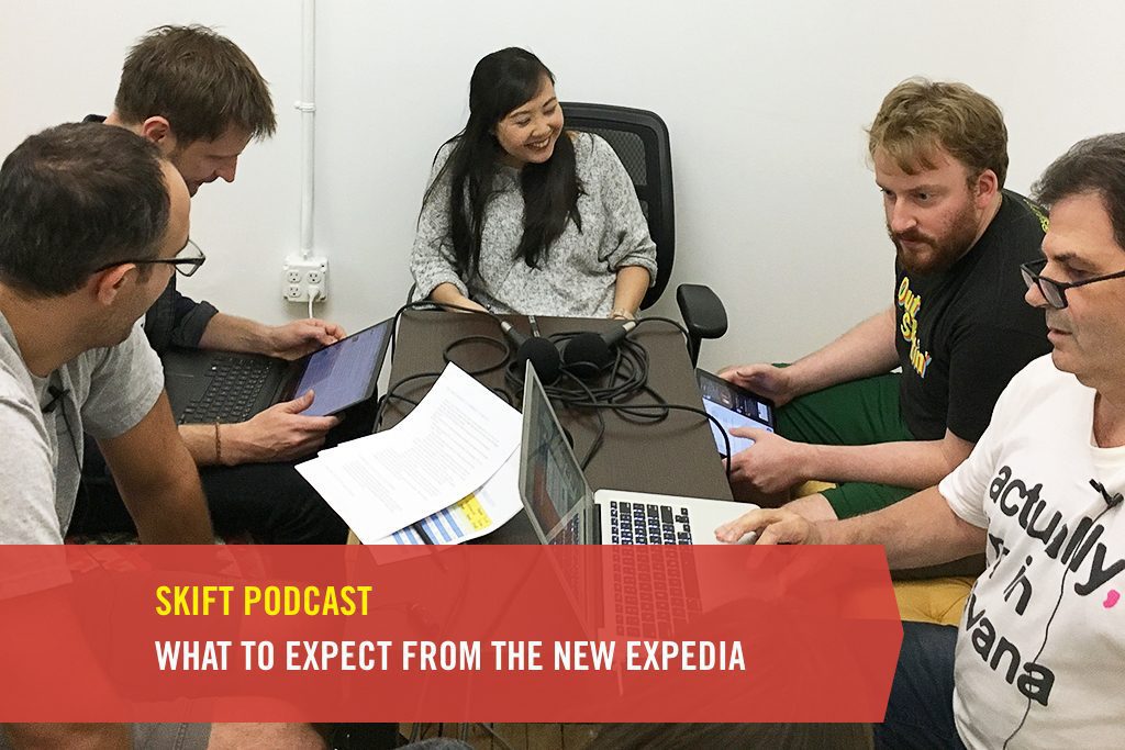Skift experts from the editorial and research teams talk about the history and future of Expedia. 