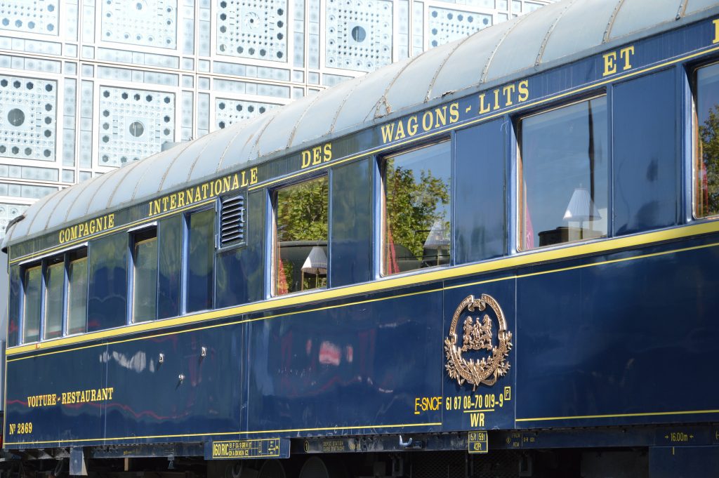 An Orient Express train carriage. AccorHotels has acquired 50 percent of the company behind the iconic brand.