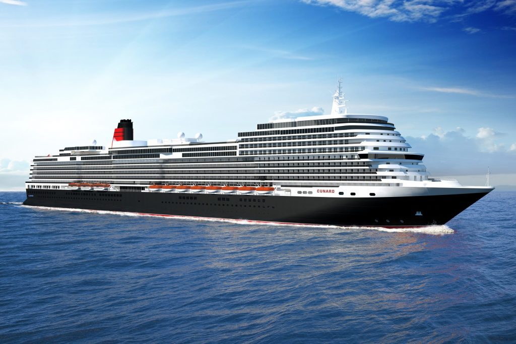 Cunard Line will add a new ship to its fleet in 2022. Another small cruise line, Azamara, is also growing by one ship.