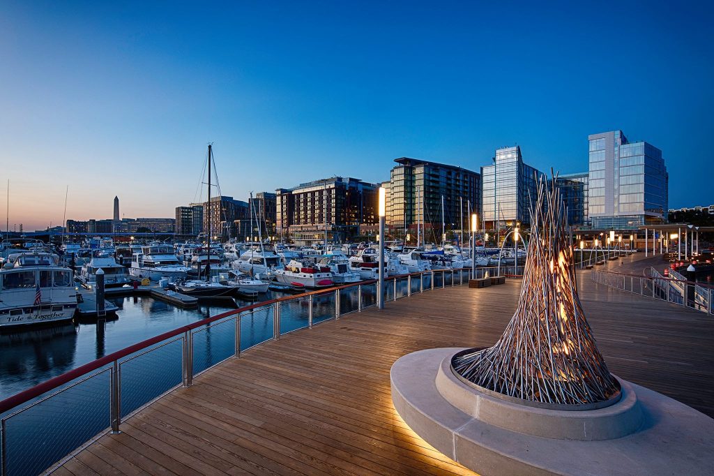 The Wharf in Washington, D.C. The new district will be hoping to become a tourist attraction in the city.