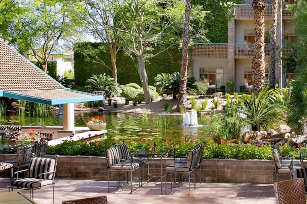 The Regency Club at the Hyatt Regency Scottsdale Resort & Spa at Gainey Ranch, Arizona. Hyatt sold the resort this year as part of its newly formalized asset-light business strategy. 