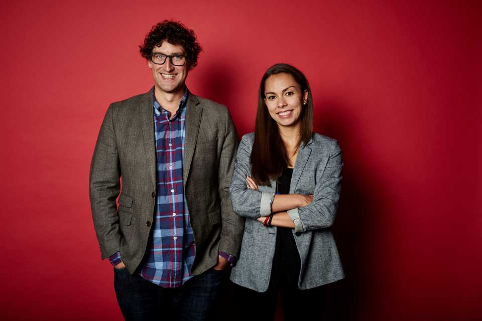 Twizoo co-founders Madeline Parra and John Talbott. Skyscanner has bought the company.