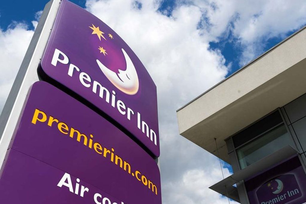 Premier Inn is a chain primarily with properties in the UK and Germany. The group is owned by Whitbread.