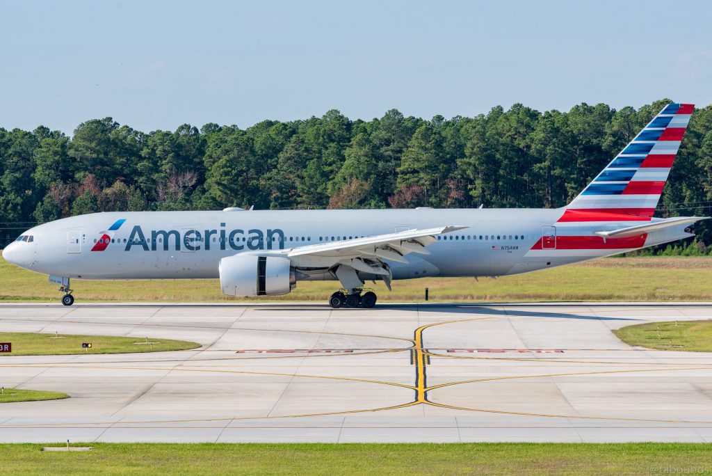American Airlines plans to trim some of its workforce. Pictured is an American Boeing 777-223ER.
