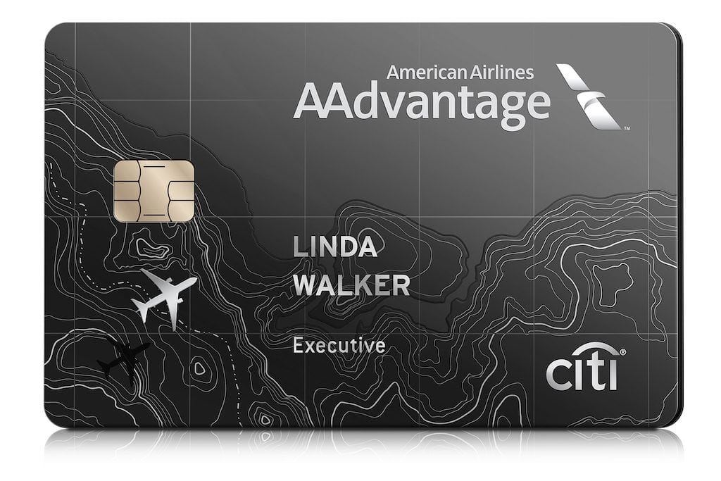 American Airlines generates a large proportion of its overall margin from sales of frequent flyer miles, according to one analyst. Pictured is an airline-branded credit card from Citibank.