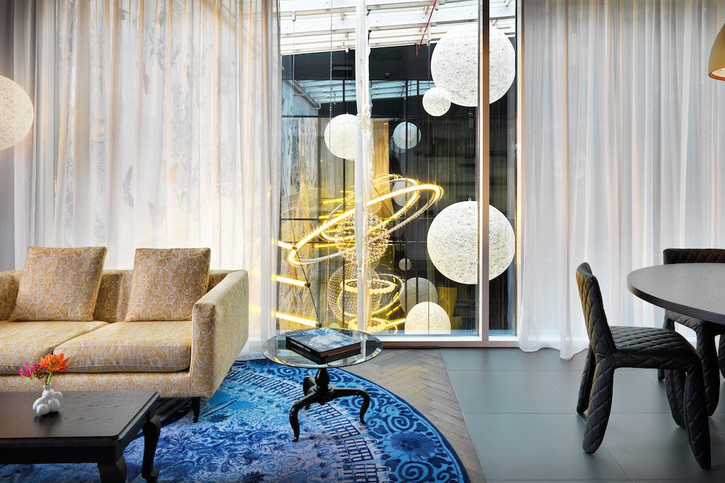 A suite at the Andaz Amsterdam, Prinsengracht. Today's luxury hotel experiences have evolved greatly from traditional concepts of luxury.