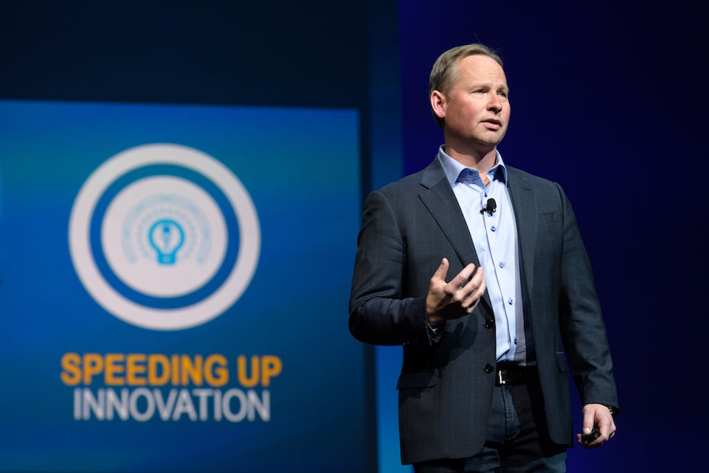 Mark Okerstrom, CEO of Expedia Group, whose name was recently tweaked to better reflect its variety of brands. 