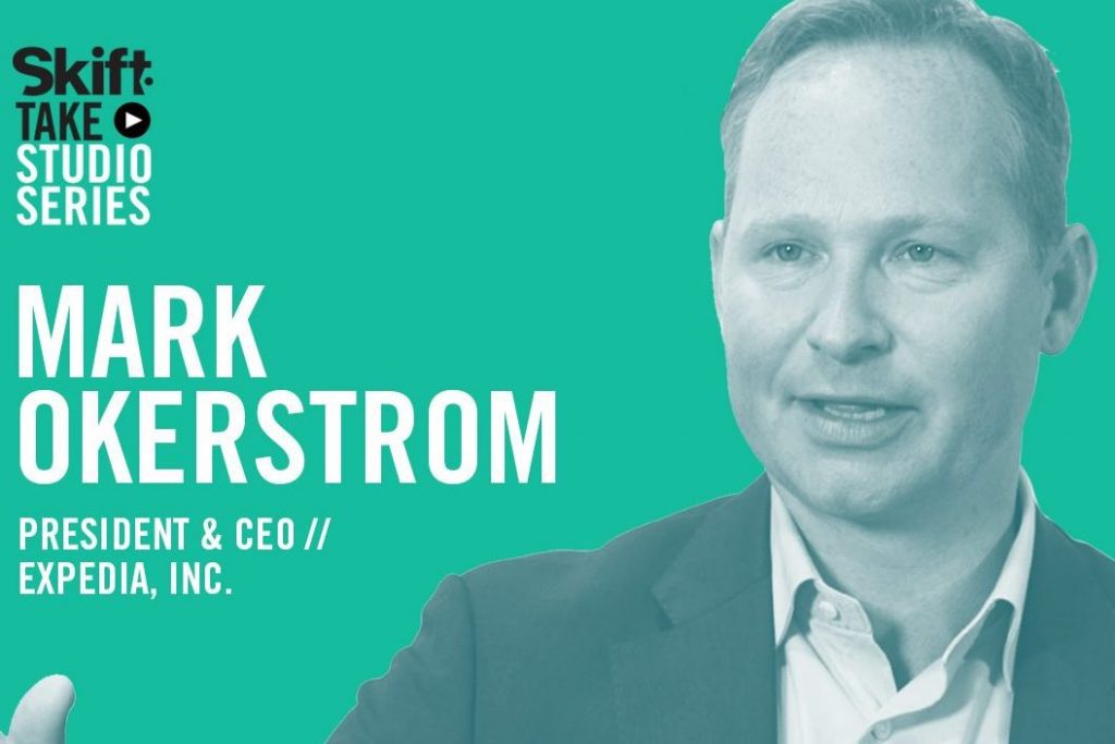 Expedia CEO Mark Okerstrom wants his company to get better at solving customers' problems. 
