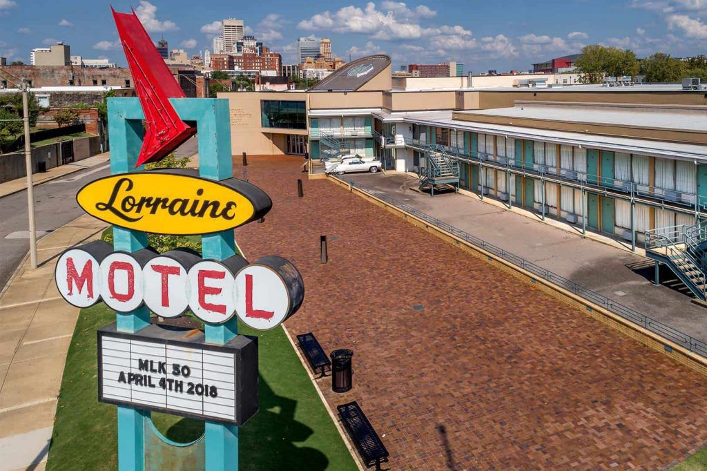 The National Civil Rights Museum at the Lorraine Motel was the site of Martin Luther King Jr.’s assassination and is among the top 10 highlighted attractions on the new U.S. Civil Rights Trail.