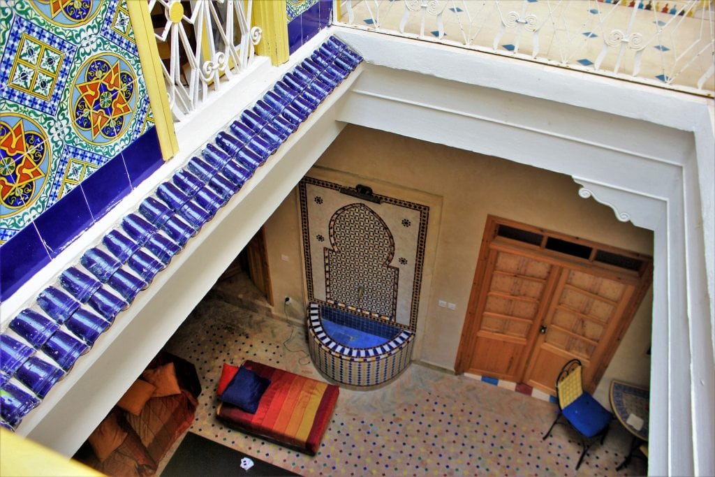 An Airbnb unit in Morocco, one of the destinations where local specialists help travelers plan itineraries via travel startup Kimkim.
