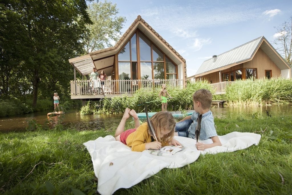 Wyndham has found a buyer for its European vacation rental business as part of its upcoming spinoff. Pictured is a press photo of a property at Landal GreenParks, De Reeuwijkse Plassen in Zuid-Holland, The Netherlands. 