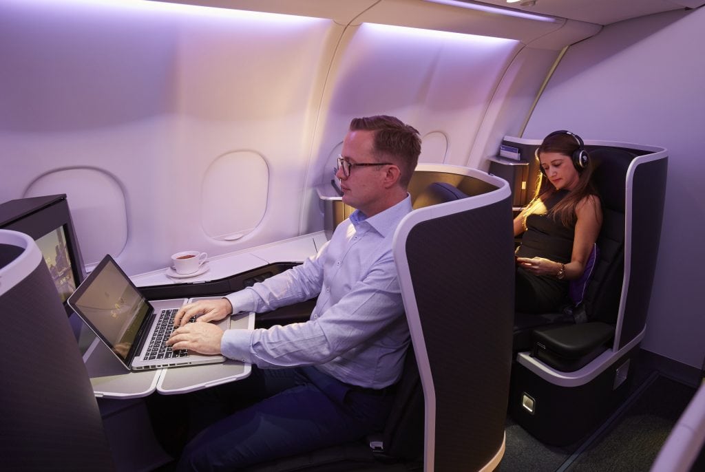 Virgin Australia business class