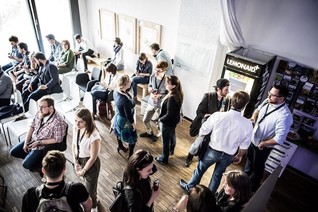 A 2017 event at a coworking space in Leipzig, Germany.The meetings and event sector is due for a makeover to bring the process of finding and securing meeting space closer to the traditional online travel booking process.

