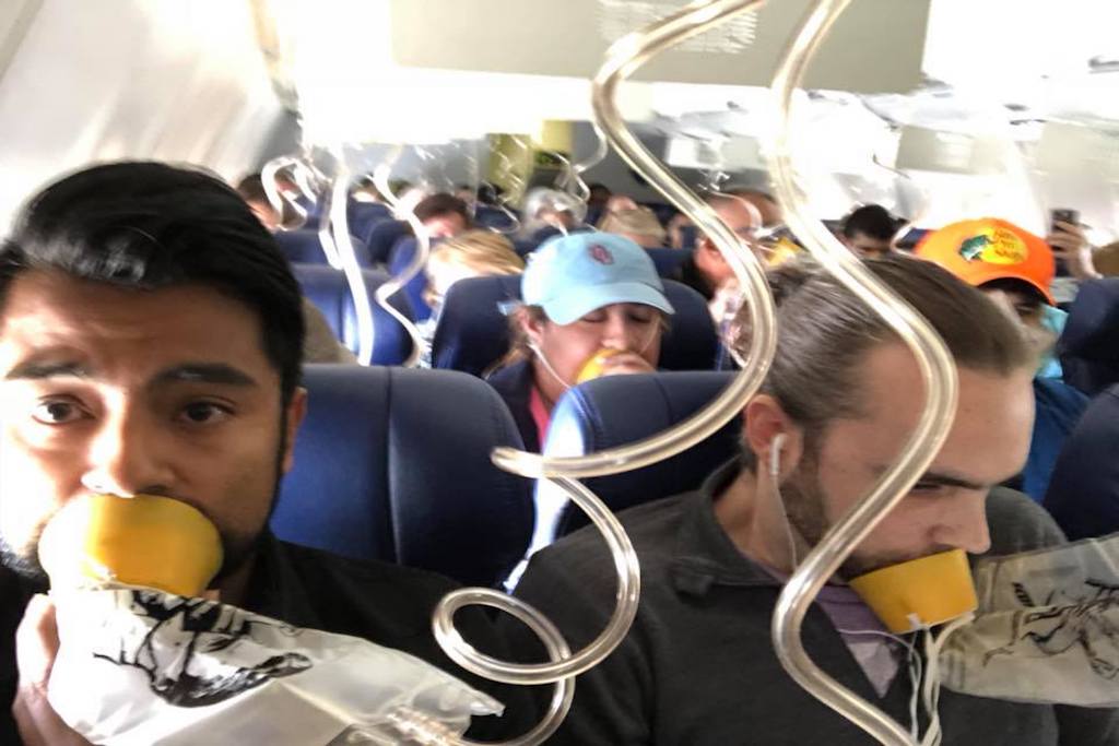 Photos and a Facebook Live feed from passenger Marty Martinez (pictured left) are a reminder to airlines that social media is live, all the time.
