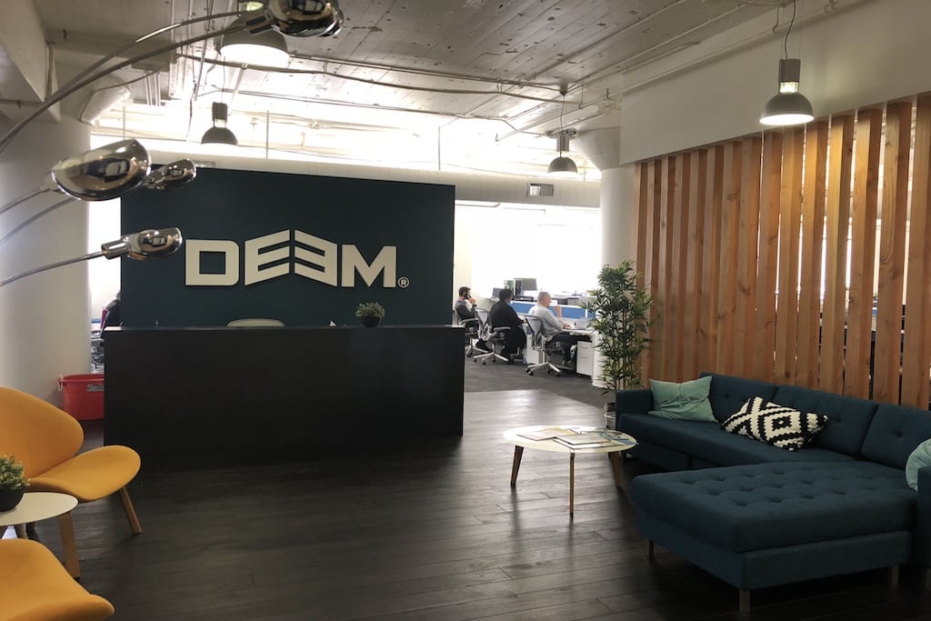 A photo of the Deem offices in San Francisco.