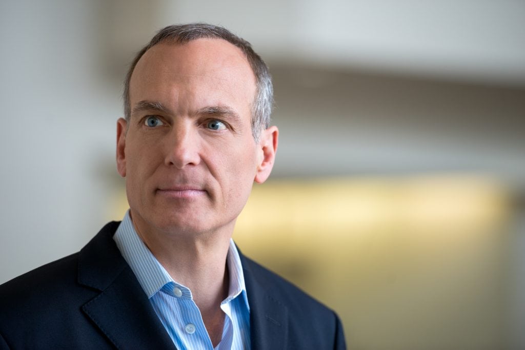 Booking Holdings CEO Glenn Fogel. Booking Holdings didn't break the bank for either HotelsCombined ($140 million) or FareHarbor ($250 million).
