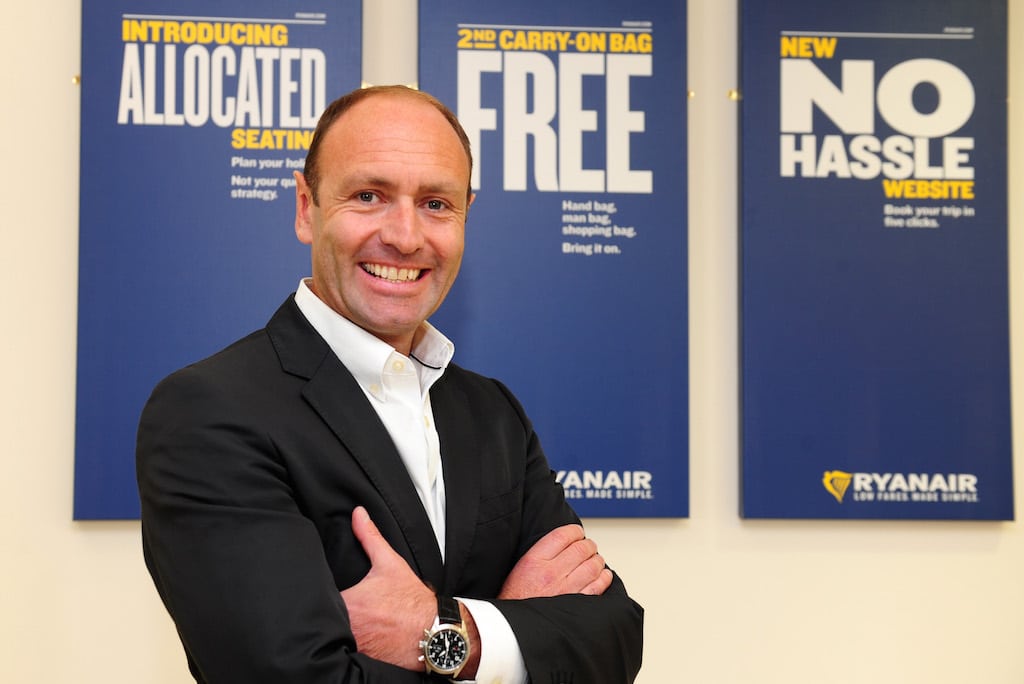 Kenny Jacobs, chief marketing officer of Ryanair, will speak at the Skift Forum Europe in Berlin on April 26.