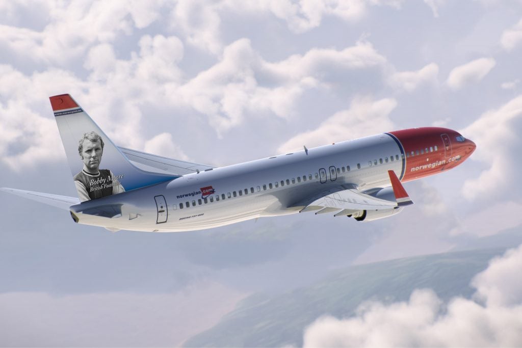 A Norwegian aircraft. IAG is looking into buying the carrier.