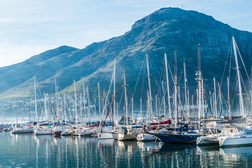 A harbor in the Western Cape province of South Africa is pictured. A new pan-African tourism initiative is trying to grow the number of tourists to the continent. 