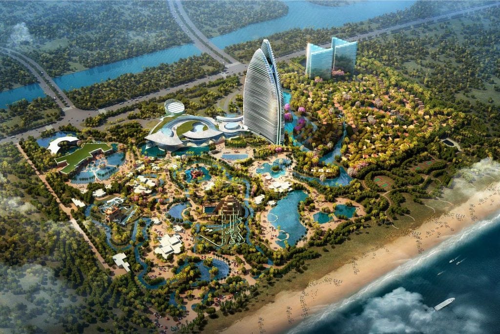 The Atlantis Sanya resort. China wants to attract more big-spending tourists to Hainan.