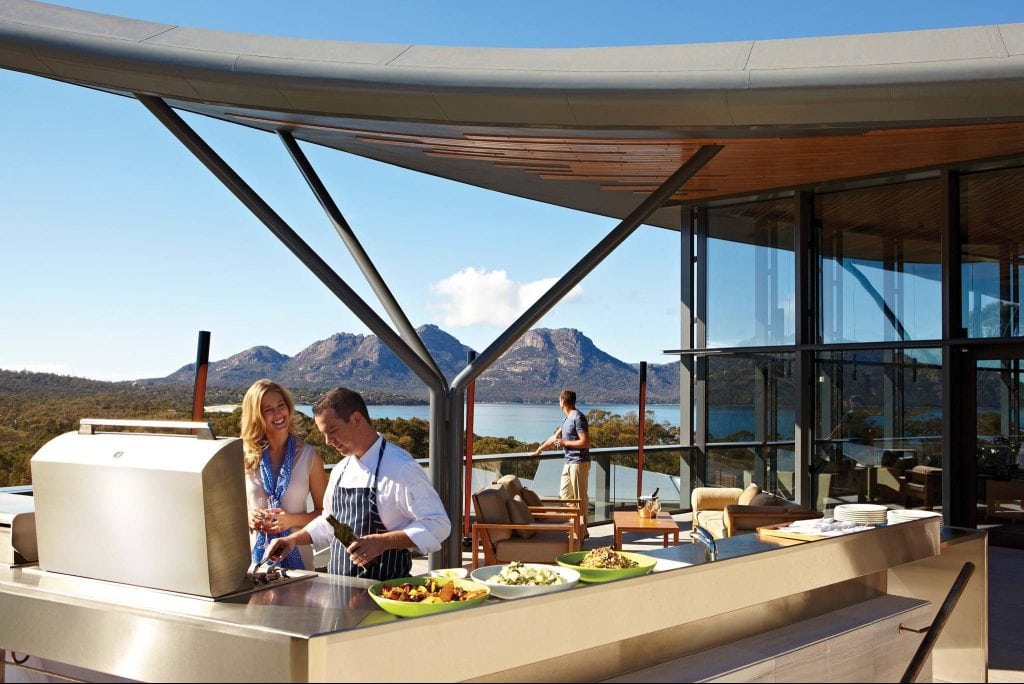 Luxury Lodges of Australia. Domestic travel is rising but international trips rising faster.
