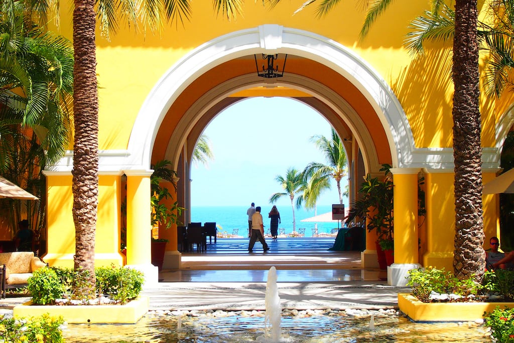 The Dreams Los Cabos Resort & Spa. Parent company Apple Leisure Group is bringing the all-inclusive resort brand to Europe with a new partnership with NH Hotels Group. 