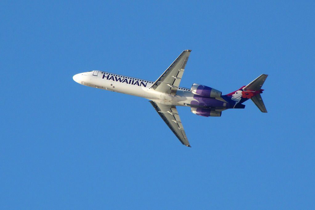 Hawaiian Airlines is betting that the Boeing 717 — the aircraft pictured here — will help it fend off challenges from Southwest Airlines.