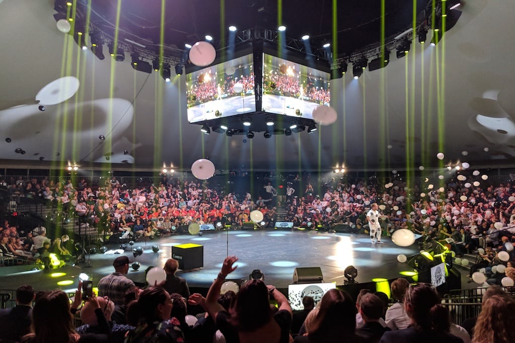 A master class during this year's C2 Montreal conference. The company has refined how it runs events to offer more experiences to attendees.