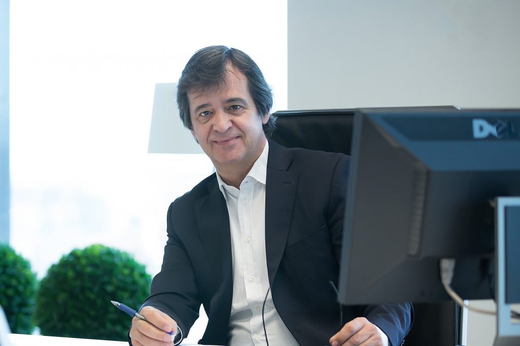 Amadeus CEO Luis Maroto in his office at the Madrid headquarters in 2016. The company reported its first-quarter 2018 earnings on Friday.