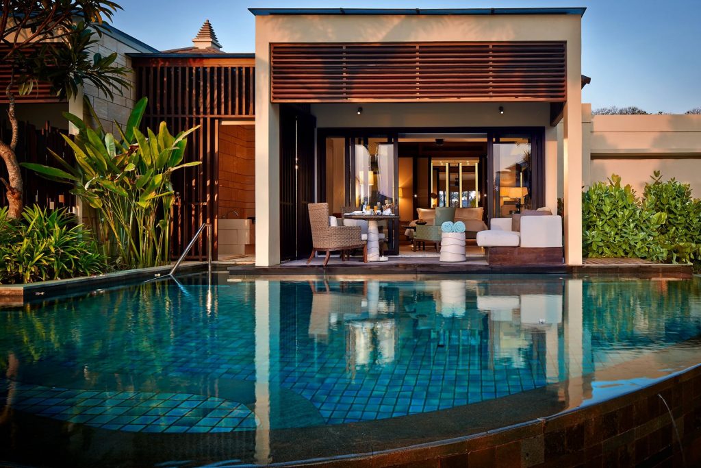 The Ritz Carlton in Bali is one of the properties recommended by Rizort, an online travel agency that has received startup funding.