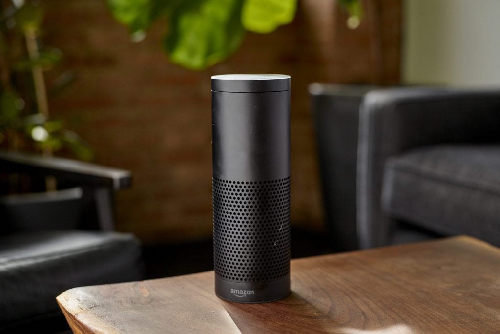 Amazon Alexa on March 12, 2018. Amazon recently announced the debut of Alexa for Hospitality. 