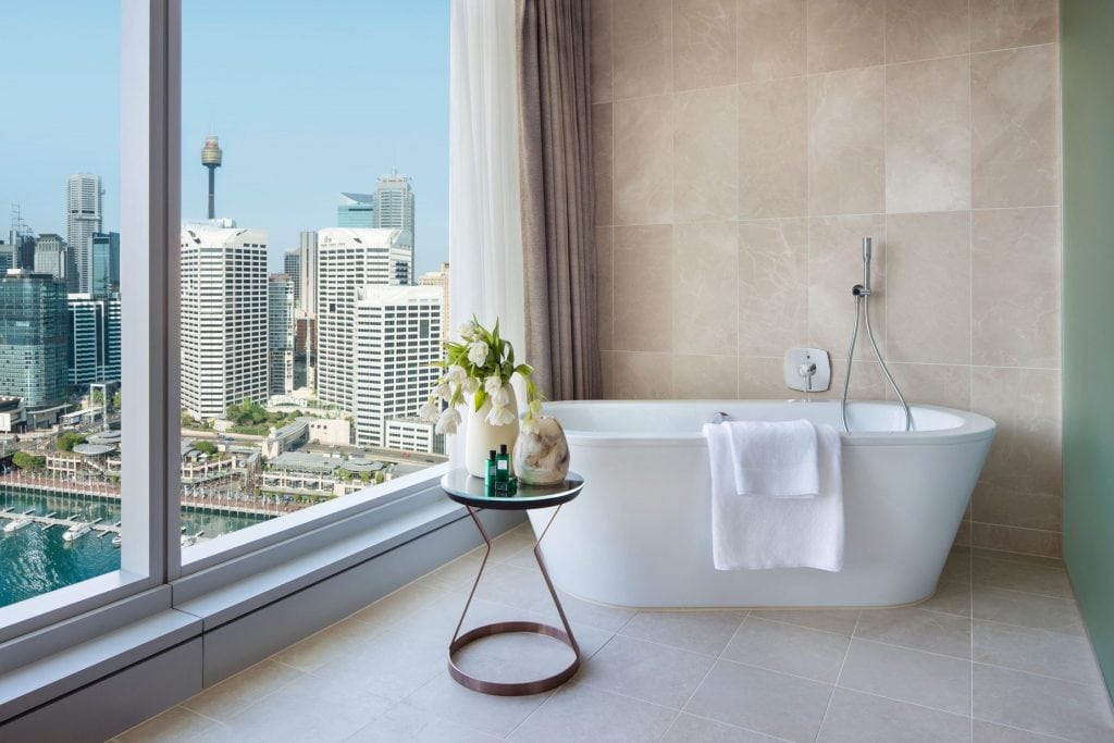 The Sofitel Sydney Darling Harbour, Australia. The AccorHotels brand is refreshing its bathroom amenities.