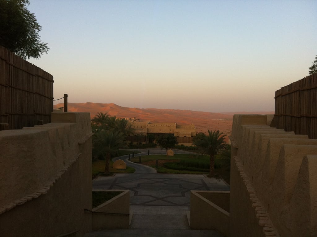 Qasr al Sarab is a resort seemingly in the middle of nowhere, but only two hours south of Abu Dhabi. 