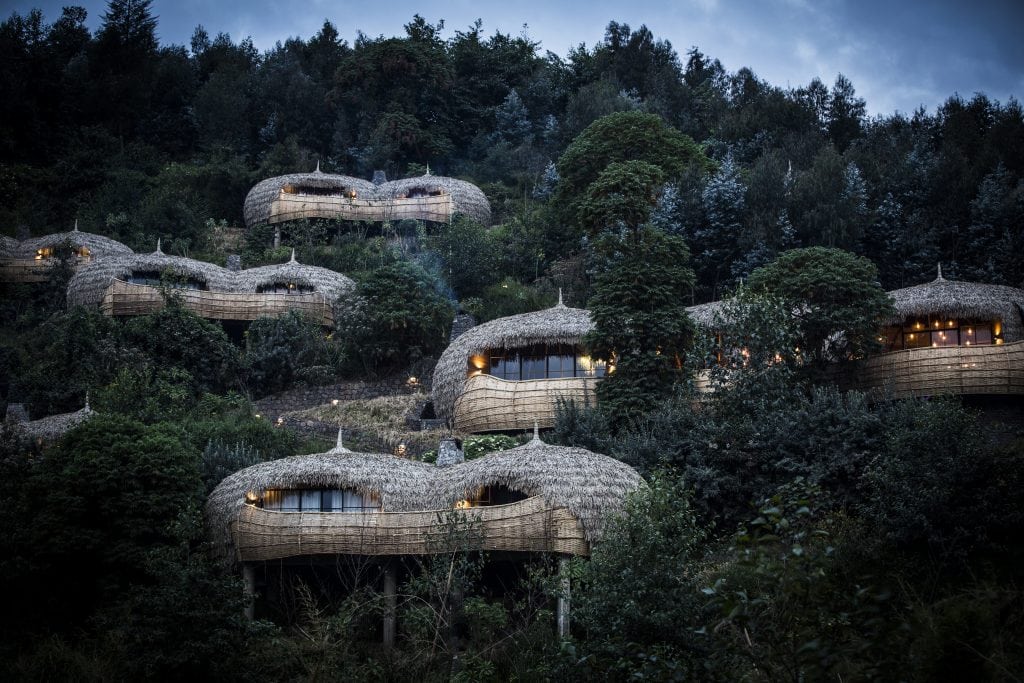 Bisate Lodge in Rwanda. The country is making a big push in luxury tourism.