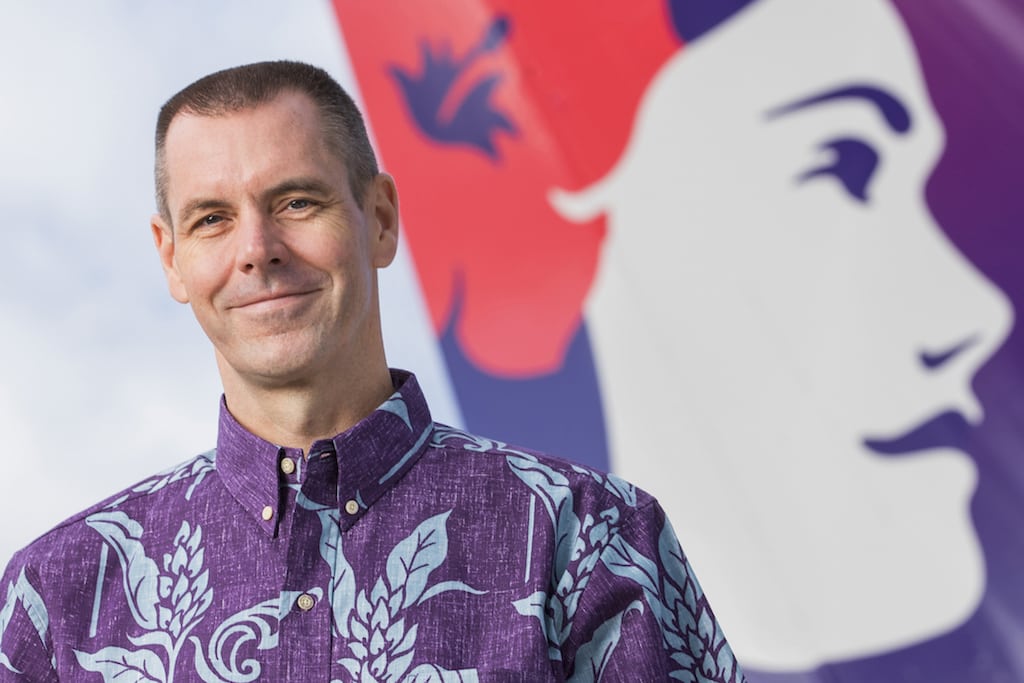 Hawaiian Airlines CEO Peter Ingram took over in March. He will lead the carrier's strategy to compete with Southwest Airlines.