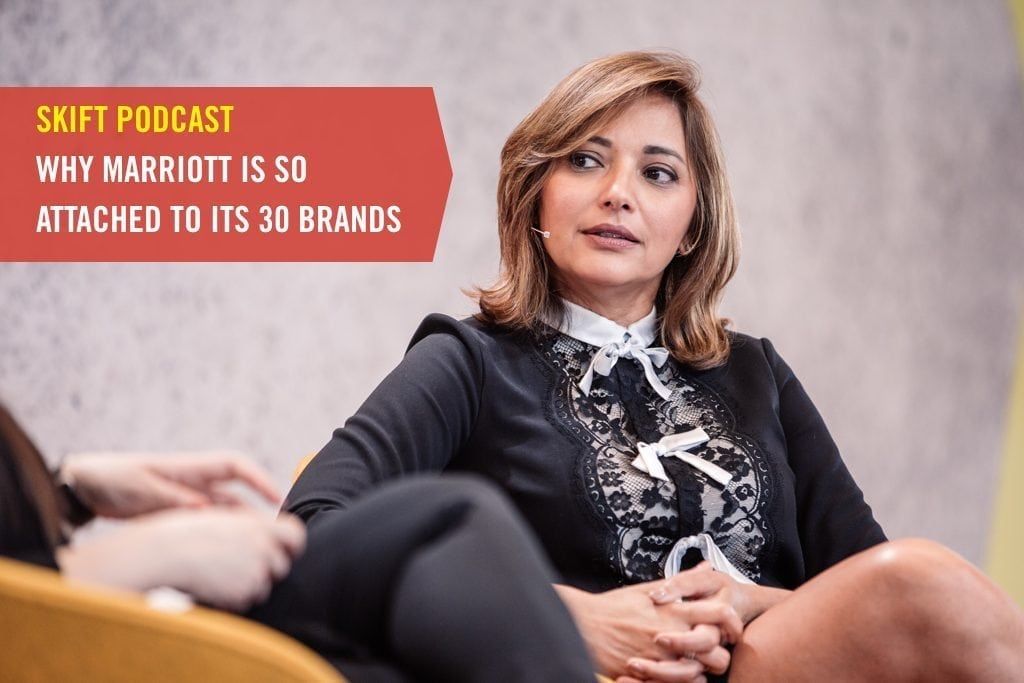 Tina Edmundson, global brand officer for Marriott International, spoke at Skift Forum Europe. Her conversation with Skift Senior Hospitality Editor Deanna Ting is the latest episode of the Skift Podcast.