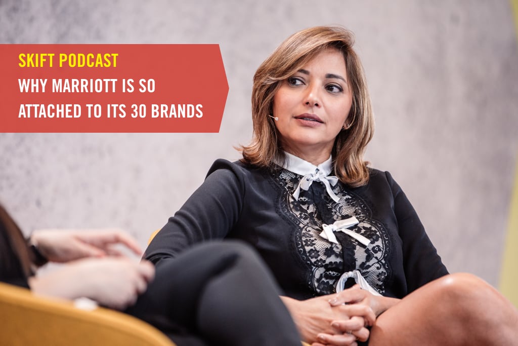 Tina Edmundson, global brand officer for Marriott International, spoke at Skift Forum Europe. Her conversation with Skift Senior Hospitality Editor Deanna Ting is the latest episode of the Skift Podcast.