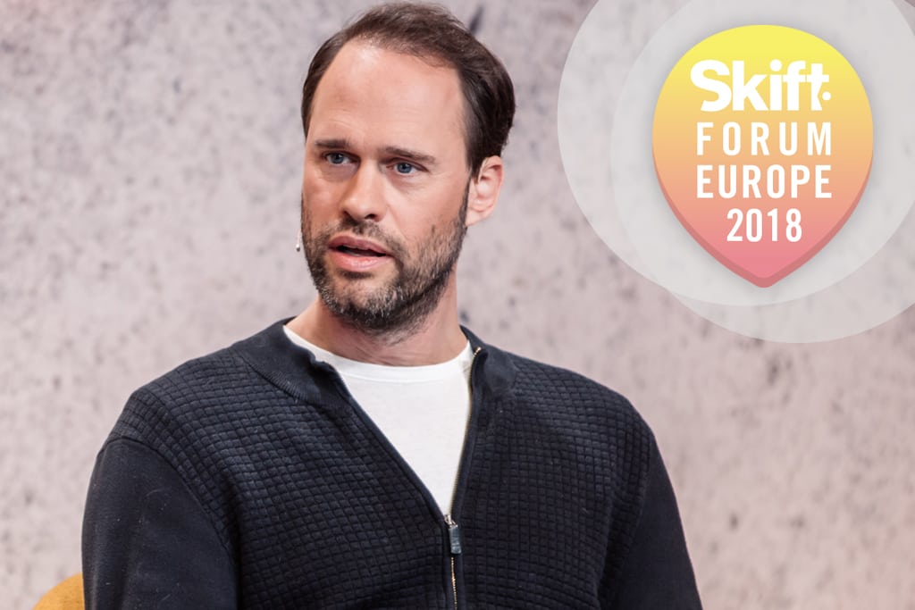 Pepijn Rijvers, chief marketing officer at Booking.com, spoke at Skift Forum Europe 2018 about the battle to own the customer.