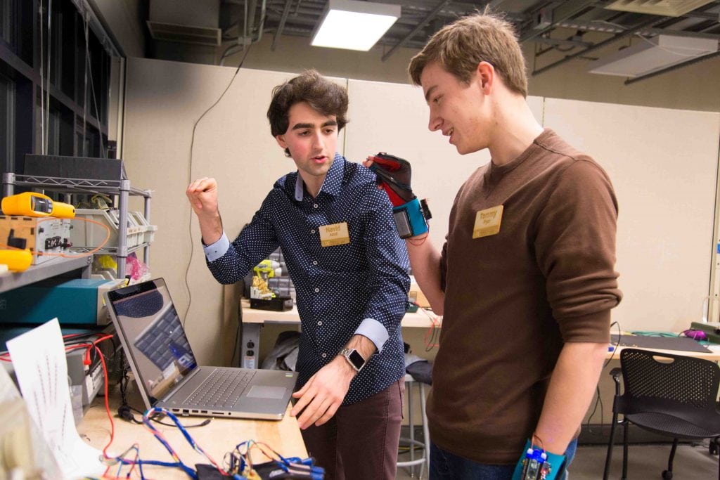 accessibility SignAloud sign language transliterate gloves University of Washington students Lemelson-MIT Student prize