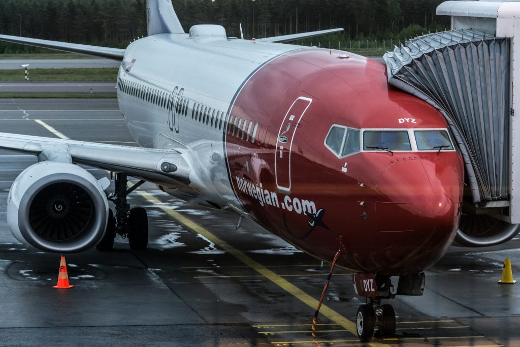 Norwegian Air shuttle in Finland on June 12, 2015. The carrier reported second quarter earnings Thursday. 