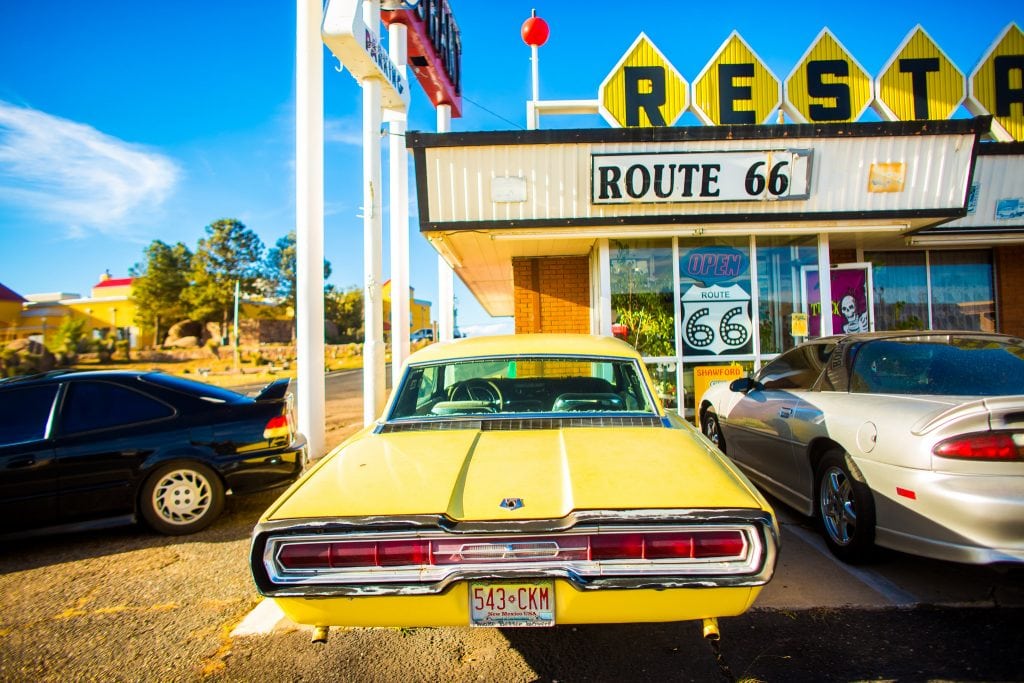 Route 66 on October 28, 2013. One of our recommended summer reads is a deep dive on the future of American road trips. 