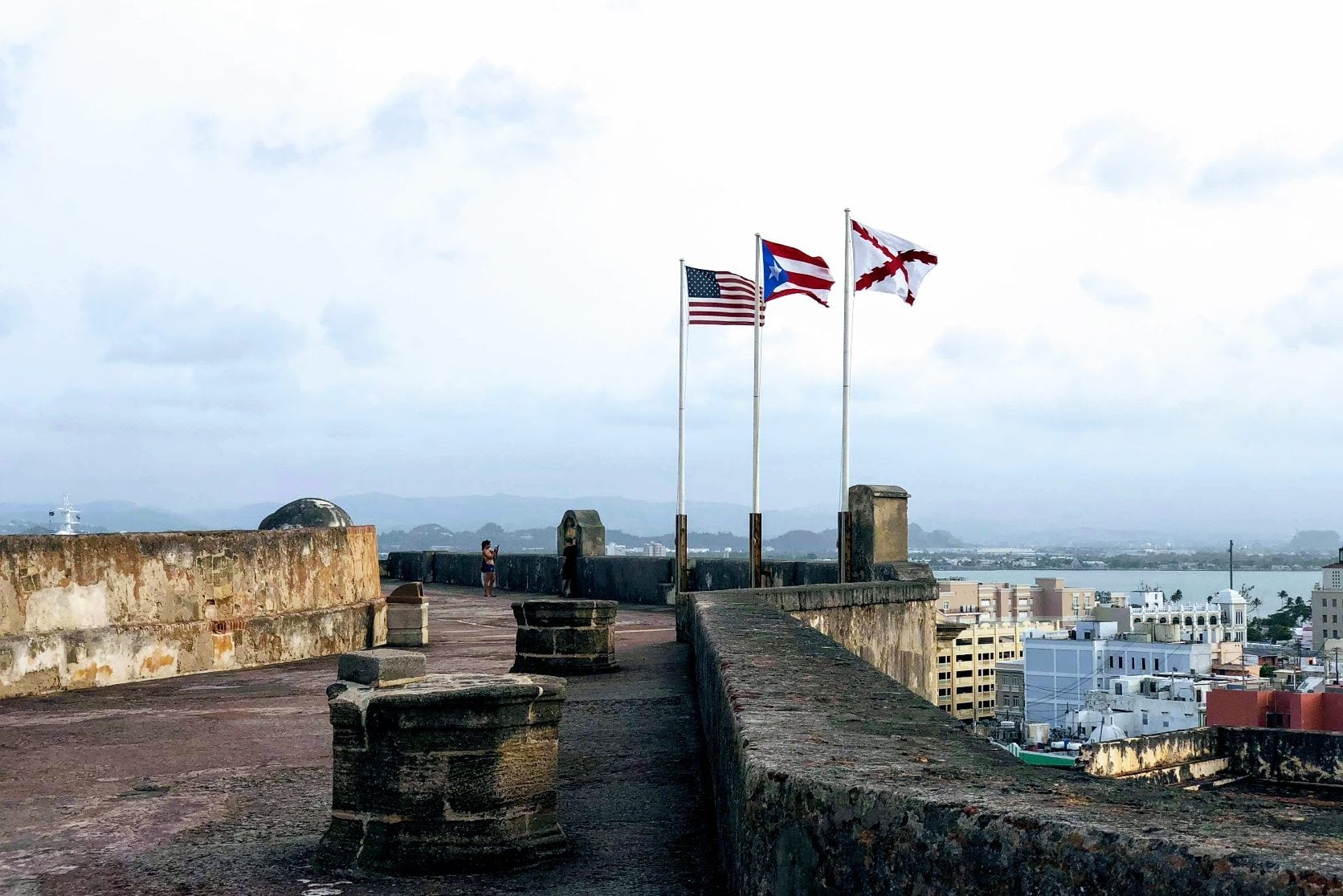 Castillo San Cristóbal, also known as Fort San Cristóbal, is a fort in San Juan, Puerto Rico. 