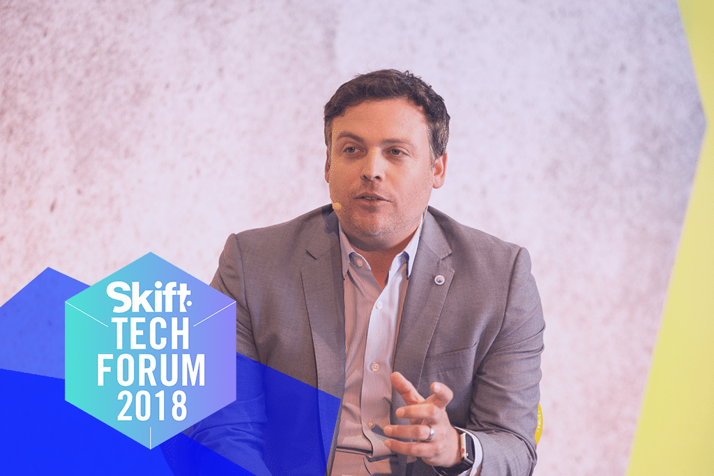 Dan Christian, chief digital officer of The Travel Corporation, spoke at Skift Tech Forum in Silicon Valley in June.